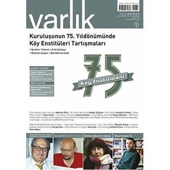 Varlık Aylık Edebiyat Ve Kültür Dergisi Sayı: 1292 - Mayıs 2015 Kolektif