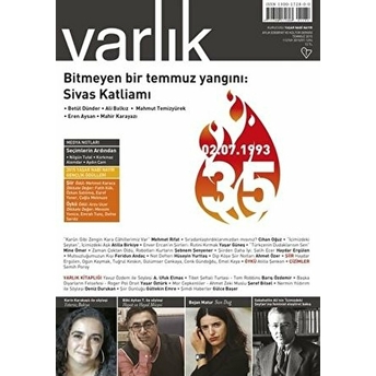 Varlık Aylık Edebiyat Ve Kültür Dergisi Sayı: 1294 - Temmuz 2015 Kolektif