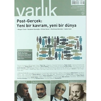 Varlık Aylık Edebiyat Ve Kültür Dergisi Sayı: 1316 - Mayıs 2017 Kolektif