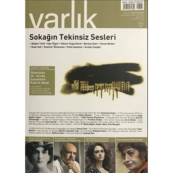 Varlık Aylık Edebiyat Ve Kültür Dergisi Sayı: 1327 - Nisan 2018 Kolektif