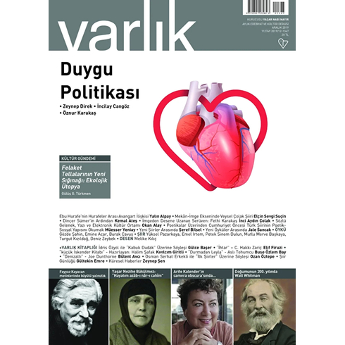 Varlık Edebiyat Ve Kültür Dergisi Sayı: 1347 Aralık 2019 Kolektif