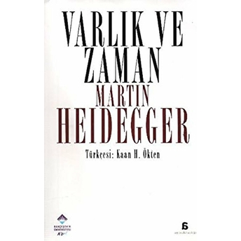 Varlık Ve Zaman Martin Heidegger