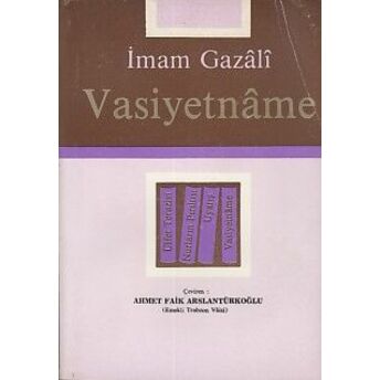 Vasiyetname Imam Gazali