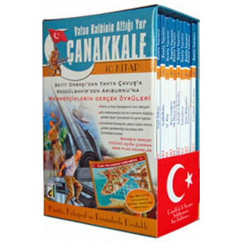 Vatan Kalbinin Attığı Yer Çanakkale (10 Kitap Takım) Sara Gürbüz Özeren