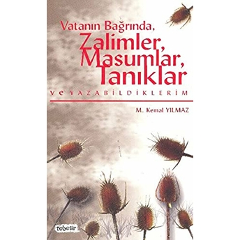 Vatanın Bağrında, Zalimler, Masumlar, Tanıklar Ve Yazabildiklerim M. Kemal Yılmaz