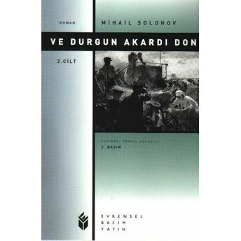 Ve Durgun Akardı Don-2. Cilt Mihail Şolohov