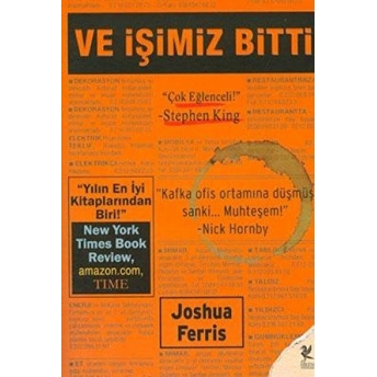 Ve Işimiz Bitti Joshua Ferris