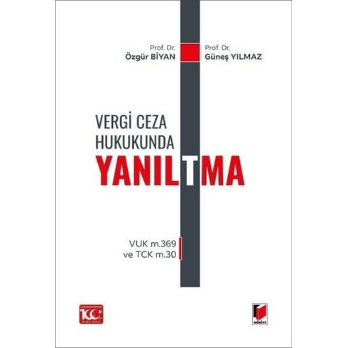 Vergi Ceza Hukukunda Yanıl(T)Ma Özgür Biyan