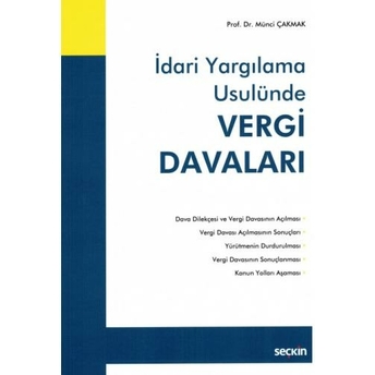 Vergi Davaları N. Münci Çakmak