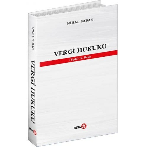 Vergi Hukuku - Nihal Saban