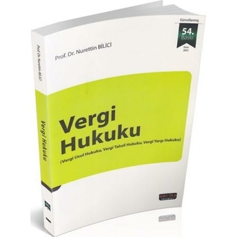 Vergi Hukuku (Nurettin Bilici) Nurettin Bilici