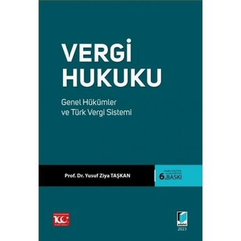 Vergi Hukuku Yusuf Ziya Taşkan