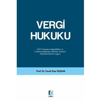 Vergi Hukuku Yusuf Ziya Taşkan