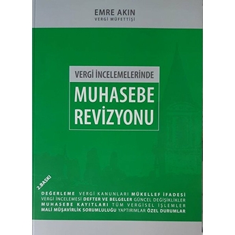 Vergi Incelemelerinde Muhasebe Revizyonu - Emre Akın