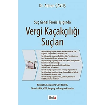 Vergi Kaçakçılığı Suçları Adnan Çavuş