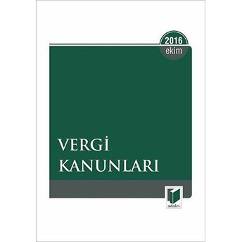 Vergi Kanunları (Ekim 2016) Cep Boy Kolektif