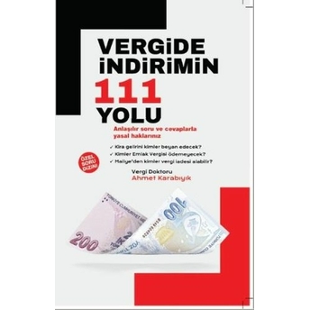 Vergide Indirimin 111 Yolu Ahmet Karabıyık