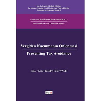 Vergiden Kaçınmanın Önlenmesi - Preventing Tax Avoidance