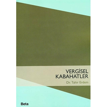 Vergisel Kabahatler - Tahir Erdem