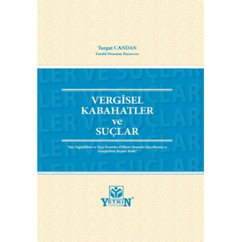 Vergisel Kabahatler Ve Suçlar Turgut Candan