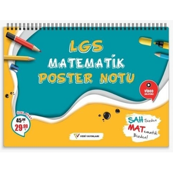 Veri Yayınları 8. Sınıf Lgs Matematik Poster Notu Komisyon