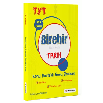 Veri Yayınları Tyt Tarih Birebir Konu Destekli Soru Bankası Ozan Özdemir