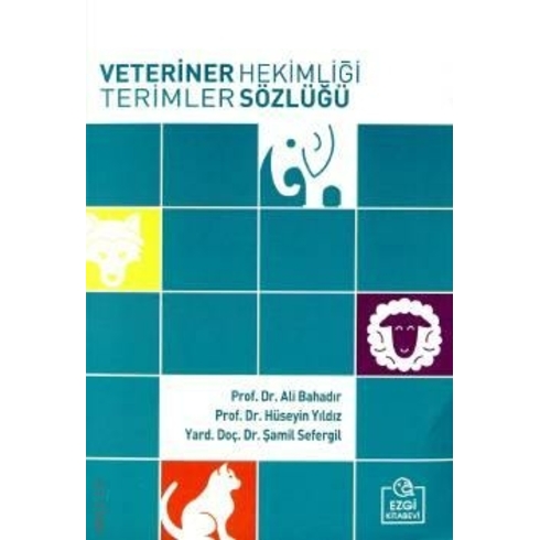 Veteriner Hekimliği Terimler Sözlüğü (Büyük Boy)