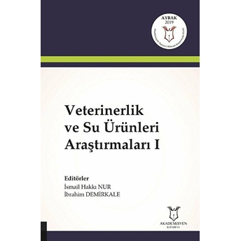 Veterinerlik Ve Su Ürünleri Araştırmaları 1