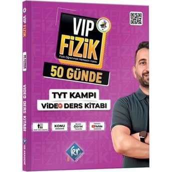 Vip Fizik 50 Günde Tyt Kampı Video Ders Kitabı Kemal Coşkun