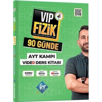 Vip Fizik 90 Günde Ayt Kampı Video Ders Kitabı Kemal Coşkun