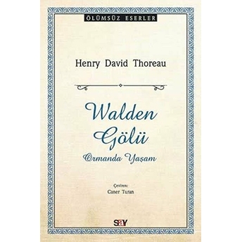 Walden Gölü Henry David Thoreau