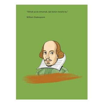 William Shakespeare Ciltli Defter