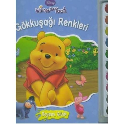 Winnie The Pooh Gökkuşağı Renkleri Boyama Kitabı Kolektif