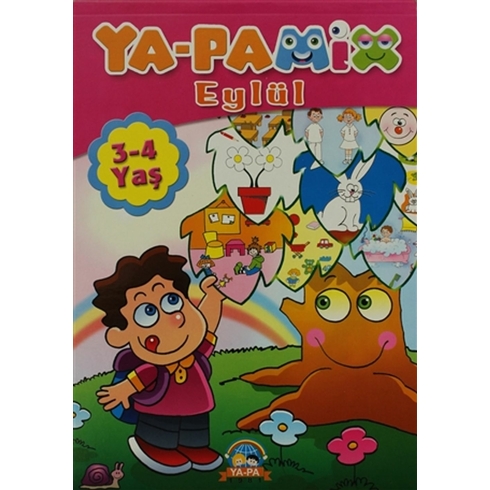 Ya-Pa Mix 3 - 4 Yaş (Çantalı - 10 Kitap Takım) Kolektif