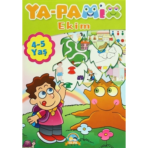 Ya-Pa Mix 4 - 5 Yaş (Çantalı 10 Kitap Takım) Kolektif