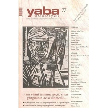 Yaba Edebiyat Dergisi Sayı: 77