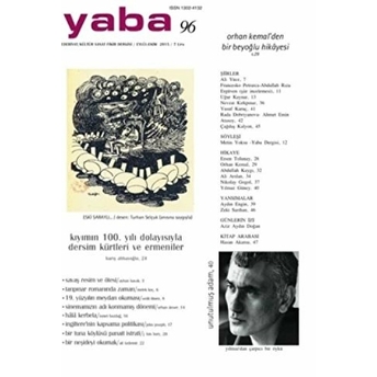 Yaba Edebiyat Dergisi Sayı: 96