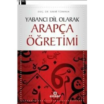 Yabancı Dil Olarak Arapça Öğretimi Sabri Türkmen