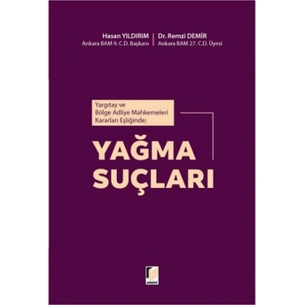 Yağma Suçları Hasan Yıldırım