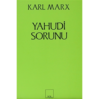 Yahudi Sorunu Karl Marx