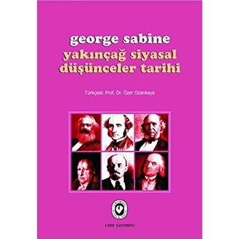 Yakınçağ Siyasal Düşünceler Tarihi George Sabine