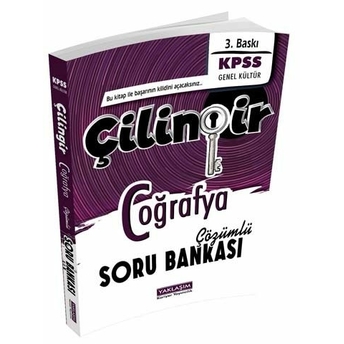 Yaklaşım Kariyer Yayınları Kpss Coğrafya Çilingir Çözümlü Soru Bankası Komisyon