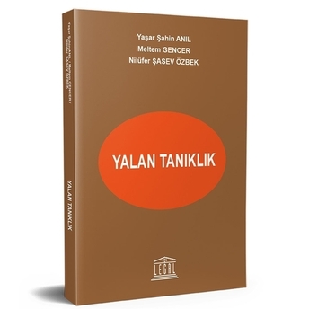 Yalan Tanıklık Yaşar Şahin Anı