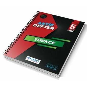 Yanıt Yayınları 5. Sınıf Aktif Defter Türkçe Komisyon