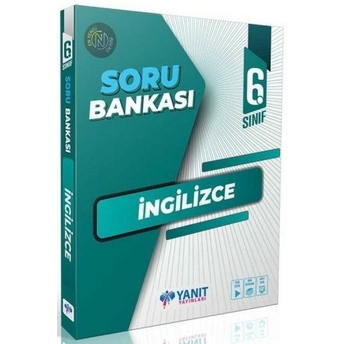 Yanıt Yayınları 6. Sınıf Ingilizce Soru Bankası Komisyon