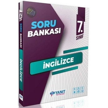 Yanıt Yayınları 7. Sınıf Ingilizce Soru Bankası Komisyon