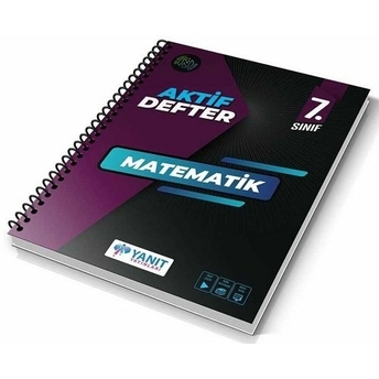 Yanıt Yayınları 7. Sınıf Matematik Aktif Defter Komisyon