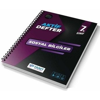 Yanıt Yayınları 7. Sınıf Sosyal Bilgiler Aktif Defter Komisyon