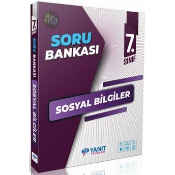 Yanıt Yayınları 7. Sınıf Sosyal Bilgiler Soru Bankası Komisyon