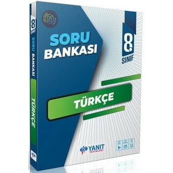 Yanıt Yayınları 8. Sınıf Türkçe Soru Bankası Komisyon